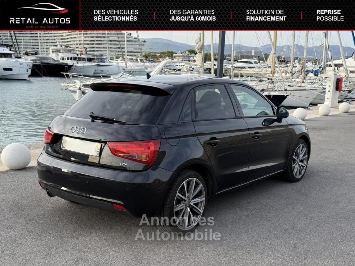 Audi A1 Sportback 16 TDI 90ch FAP Ambition Luxe S tronic 7 5 places - 4