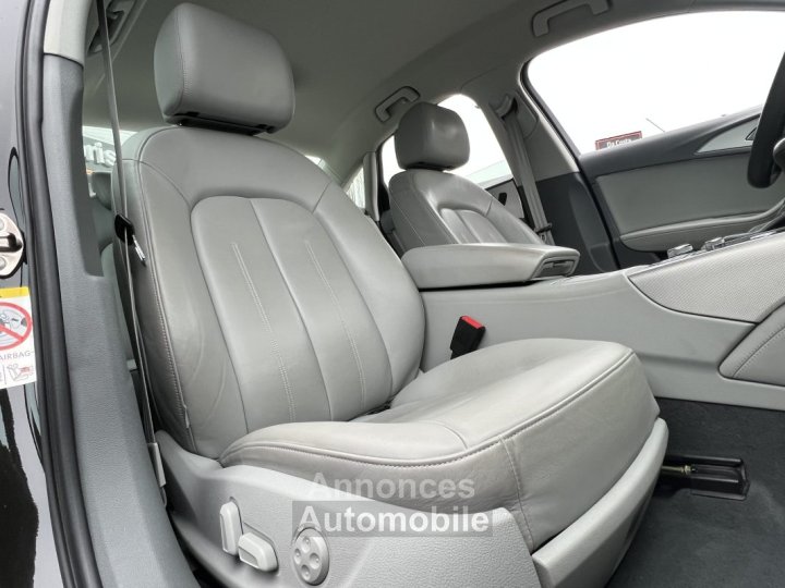 Audi A6 IV AVUS QUATTRO 30 TDI 245 Cv BVA7 INTERIEUR CUIR ATTELAGE CRIT AIR 2 - GARANTIE 1 AN - 14