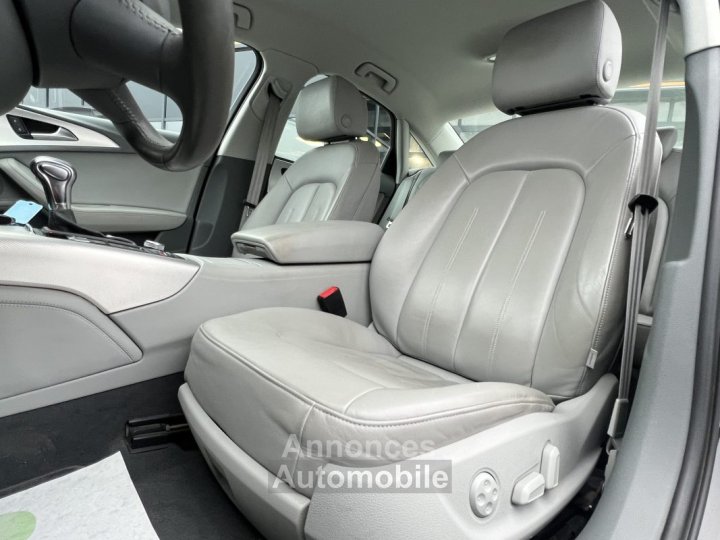 Audi A6 IV AVUS QUATTRO 30 TDI 245 Cv BVA7 INTERIEUR CUIR ATTELAGE CRIT AIR 2 - GARANTIE 1 AN - 15