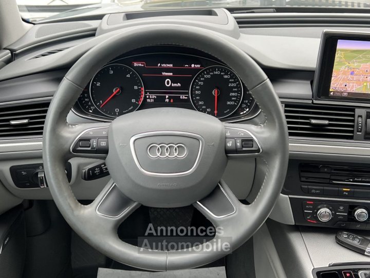 Audi A6 IV AVUS QUATTRO 30 TDI 245 Cv BVA7 INTERIEUR CUIR ATTELAGE CRIT AIR 2 - GARANTIE 1 AN - 22