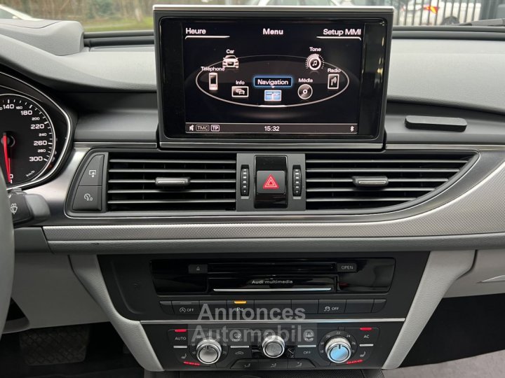 Audi A6 IV AVUS QUATTRO 30 TDI 245 Cv BVA7 INTERIEUR CUIR ATTELAGE CRIT AIR 2 - GARANTIE 1 AN - 25