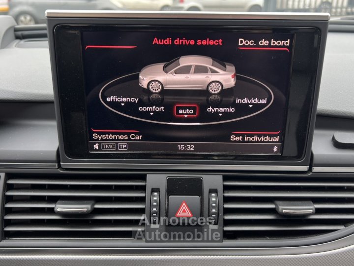 Audi A6 IV AVUS QUATTRO 30 TDI 245 Cv BVA7 INTERIEUR CUIR ATTELAGE CRIT AIR 2 - GARANTIE 1 AN - 26