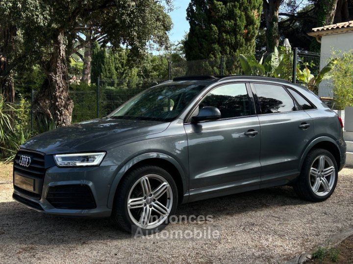 Audi Q3 20 TDI 184 ch S tronic 7 Quattro S line / FULL OPTIONS / ENTRETIEN COMPLET / DISTRIBUTION EFFECTUÉE - 2