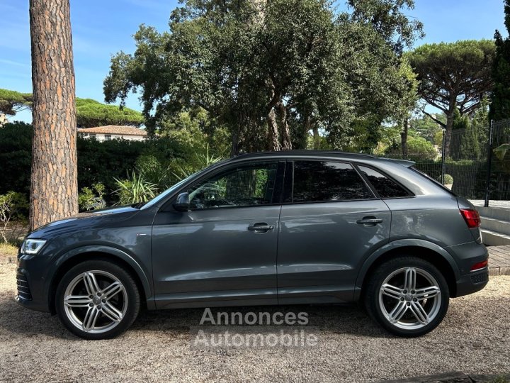 Audi Q3 20 TDI 184 ch S tronic 7 Quattro S line / FULL OPTIONS / ENTRETIEN COMPLET / DISTRIBUTION EFFECTUÉE - 3
