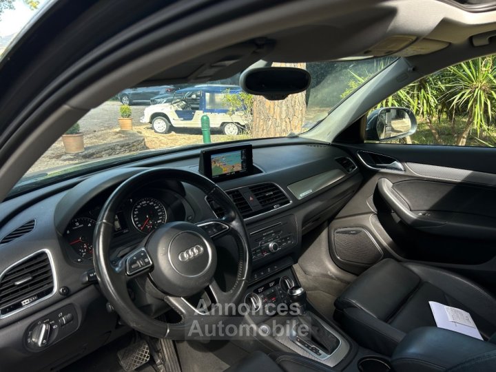 Audi Q3 20 TDI 184 ch S tronic 7 Quattro S line / FULL OPTIONS / ENTRETIEN COMPLET / DISTRIBUTION EFFECTUÉE - 13