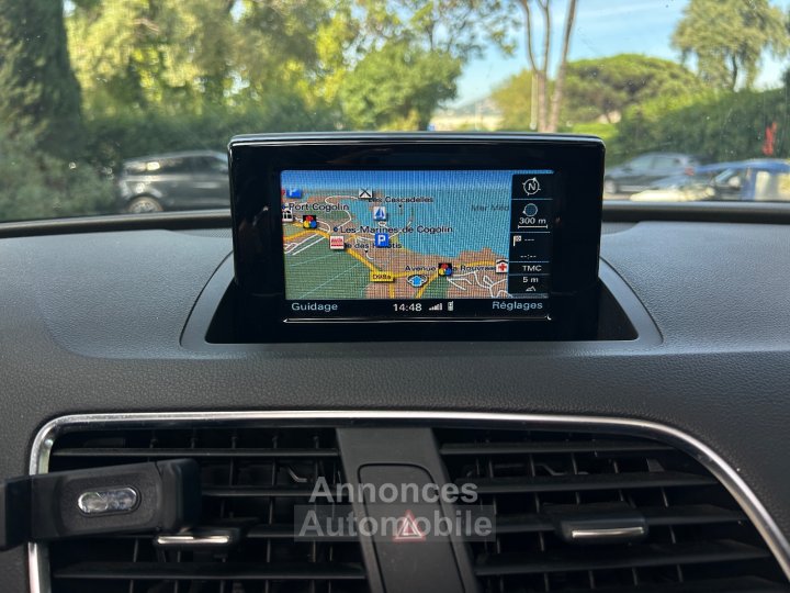 Audi Q3 20 TDI 184 ch S tronic 7 Quattro S line / FULL OPTIONS / ENTRETIEN COMPLET / DISTRIBUTION EFFECTUÉE - 19