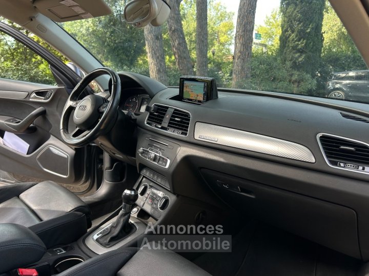 Audi Q3 20 TDI 184 ch S tronic 7 Quattro S line / FULL OPTIONS / ENTRETIEN COMPLET / DISTRIBUTION EFFECTUÉE - 28