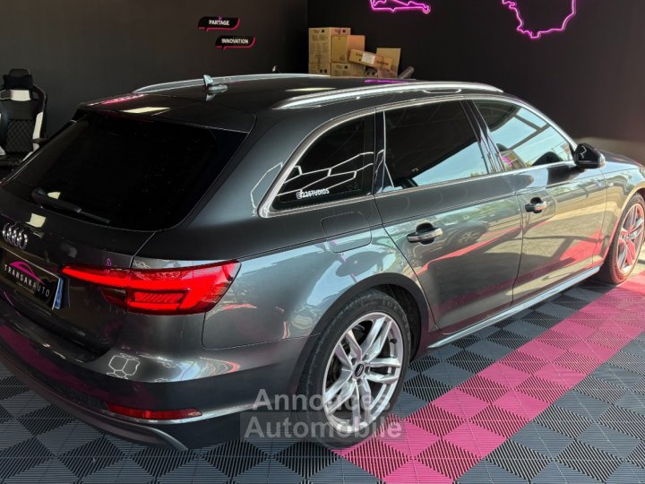 Audi A4 Avant 20 TDI 190 ch S line ~ Siège et hayon électrique ~ Caméra de recul ~ Virtual cockpit ~ Rien à prévoir ~ Full suivi - 4
