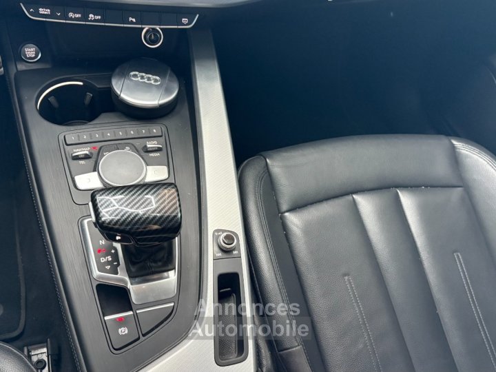 Audi A4 Avant 20 TDI 190 ch S line ~ Siège et hayon électrique ~ Caméra de recul ~ Virtual cockpit ~ Rien à prévoir ~ Full suivi - 25
