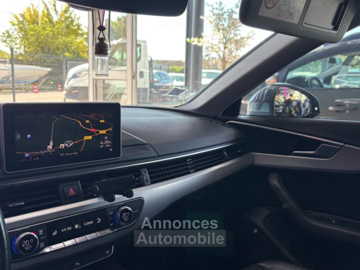 Audi A4 Avant 20 TDI 190 ch S line ~ Siège et hayon électrique ~ Caméra de recul ~ Virtual cockpit ~ Rien à prévoir ~ Full suivi - 27