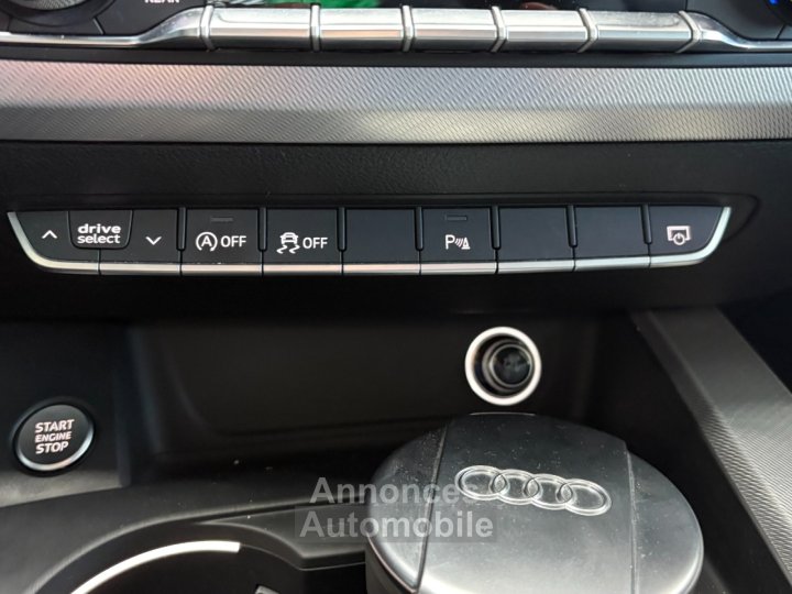 Audi A4 Avant 20 TDI 190 ch S line ~ Siège et hayon électrique ~ Caméra de recul ~ Virtual cockpit ~ Rien à prévoir ~ Full suivi - 31