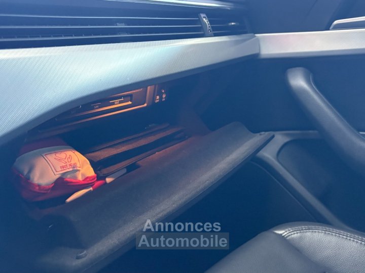 Audi A4 Avant 20 TDI 190 ch S line ~ Siège et hayon électrique ~ Caméra de recul ~ Virtual cockpit ~ Rien à prévoir ~ Full suivi - 36