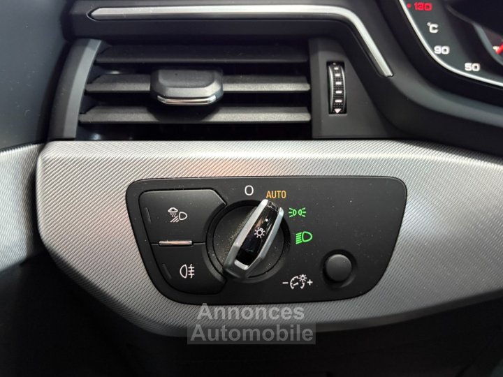 Audi A4 Avant 20 TDI 190 ch S line ~ Siège et hayon électrique ~ Caméra de recul ~ Virtual cockpit ~ Rien à prévoir ~ Full suivi - 38