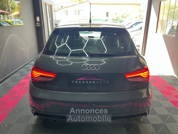 Audi A1 Sportback 16 TDI 116 S tronic 7 S line OFFRE SEPTEMBRE : -50% SUR GARANTIE / SUIVI COMPLET / DISTRIB / GRIS NARDO / RADARS / DRIVE SELECT - 5