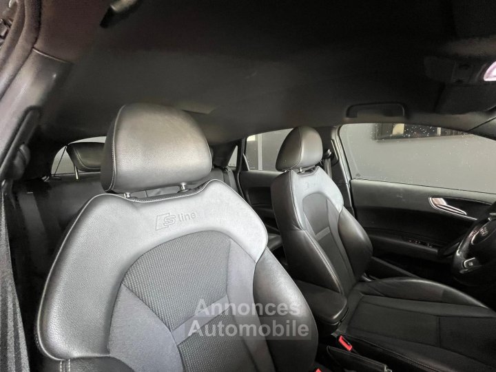 Audi A1 Sportback 16 TDI 116 S tronic 7 S line OFFRE SEPTEMBRE : -50% SUR GARANTIE / SUIVI COMPLET / DISTRIB / GRIS NARDO / RADARS / DRIVE SELECT - 11