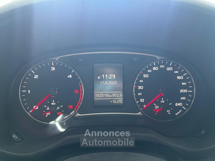 Audi A1 Sportback 16 TDI 116 S tronic 7 S line OFFRE SEPTEMBRE : -50% SUR GARANTIE / SUIVI COMPLET / DISTRIB / GRIS NARDO / RADARS / DRIVE SELECT - 18