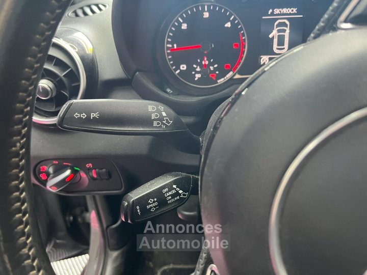Audi A1 Sportback 16 TDI 116 S tronic 7 S line OFFRE SEPTEMBRE : -50% SUR GARANTIE / SUIVI COMPLET / DISTRIB / GRIS NARDO / RADARS / DRIVE SELECT - 21