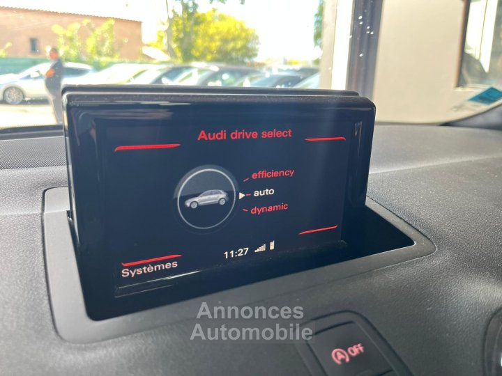 Audi A1 Sportback 16 TDI 116 S tronic 7 S line OFFRE SEPTEMBRE : -50% SUR GARANTIE / SUIVI COMPLET / DISTRIB / GRIS NARDO / RADARS / DRIVE SELECT - 25