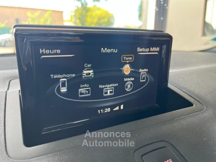 Audi A1 Sportback 16 TDI 116 S tronic 7 S line OFFRE SEPTEMBRE : -50% SUR GARANTIE / SUIVI COMPLET / DISTRIB / GRIS NARDO / RADARS / DRIVE SELECT - 27