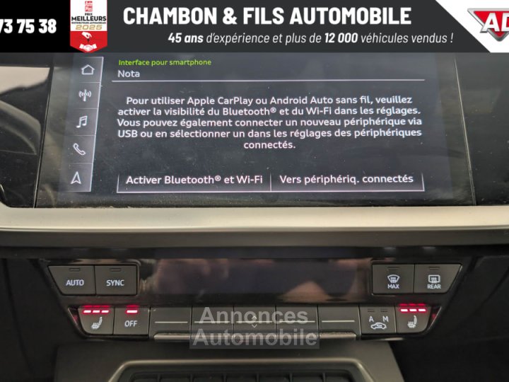 Audi A3 Sportback 30 TFSI MILD HYBRID 110 S tronic 7 - 18