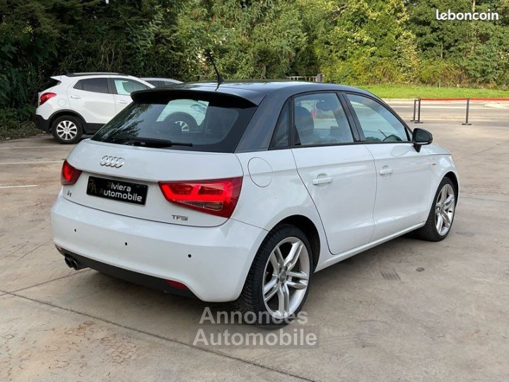 Audi A1 Sportback 14 Tfsi 122Cv S-Tronic7 S-Line Boîte Auto 5 Portes-Led-Gps-Bluetooth - 4