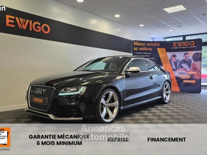 Audi RS5 COUPE 42 FSI 450ch QUATTRO S-TRONIC + MOTEUR 130KKM TOIT OUVRANT B-O PACK CARBONE - 1
