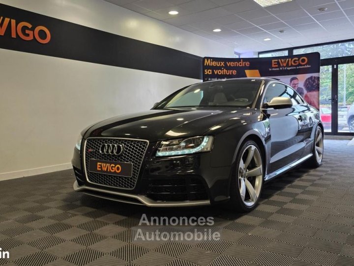 Audi RS5 COUPE 42 FSI 450ch QUATTRO S-TRONIC + MOTEUR 130KKM TOIT OUVRANT B-O PACK CARBONE - 3