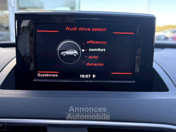Audi Q3 20 TFSI 180 ch S tronic 7 Quattro Ambition Luxe - 23