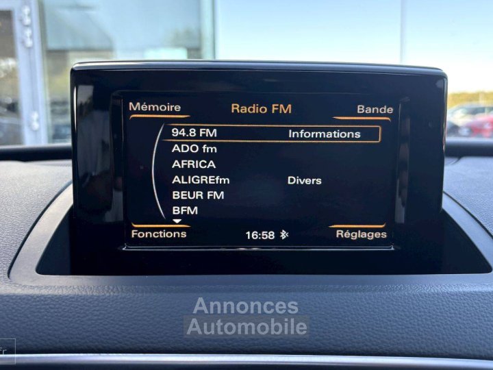 Audi Q3 20 TFSI 180 ch S tronic 7 Quattro Ambition Luxe - 25