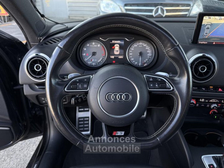 Audi S3 Berline 8V Quattro 20 TFSI - 300 - BV S-tronic - 11