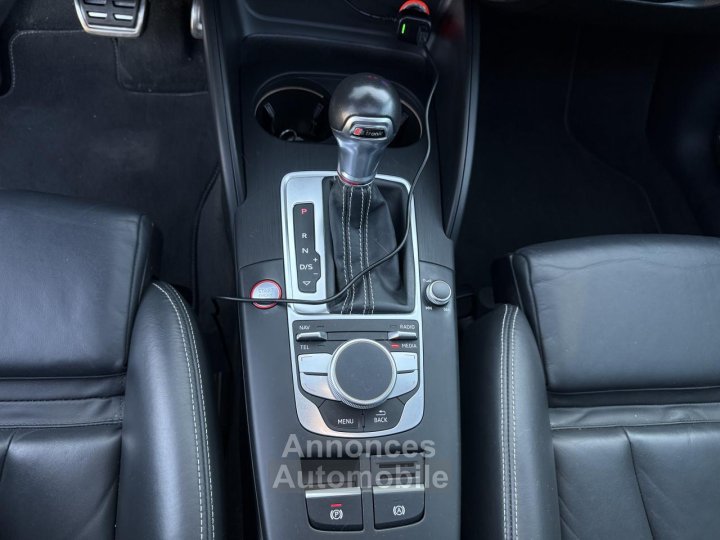 Audi S3 Berline 8V Quattro 20 TFSI - 300 - BV S-tronic - 15