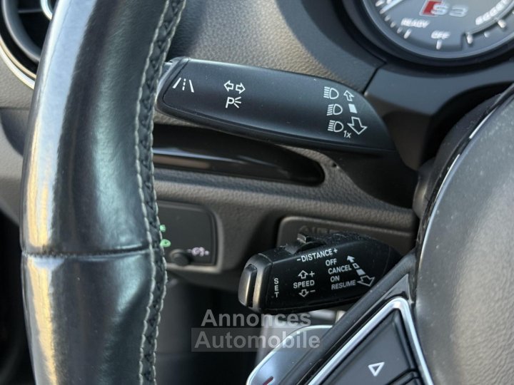 Audi S3 Berline 8V Quattro 20 TFSI - 300 - BV S-tronic - 32