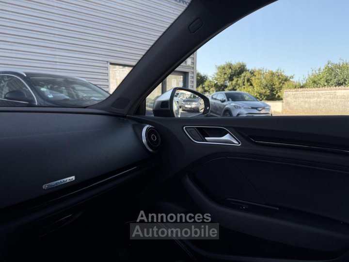 Audi S3 Berline 8V Quattro 20 TFSI - 300 - BV S-tronic - 34