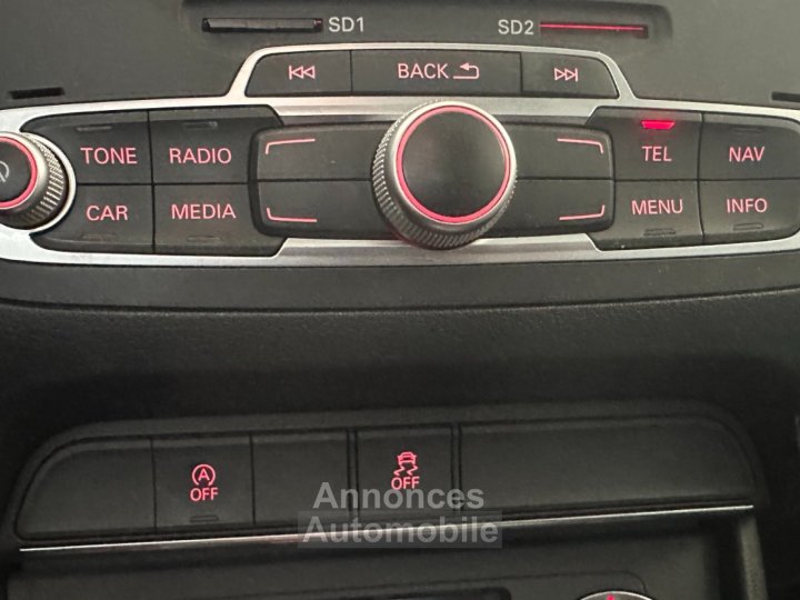 Audi Q3 20 TDI 177 ch Quattro Ambiente PHASE 2 S tronic 7 ~ Climatisation automatique bi-zone ~ Écran multimédia ~ Radars AR - 17