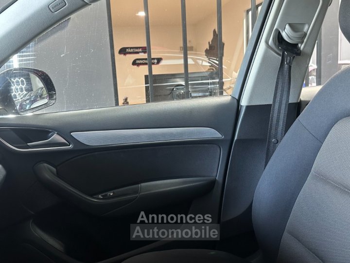 Audi Q3 20 TDI 177 ch Quattro Ambiente PHASE 2 S tronic 7 ~ Climatisation automatique bi-zone ~ Écran multimédia ~ Radars AR - 24