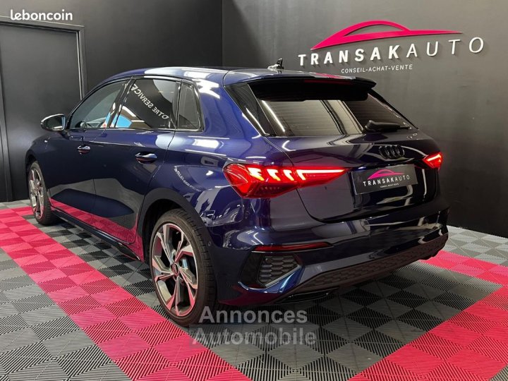 Audi A3 Sportback 35 TDI 150 S tronic 7 Line ORIGINE FRANCE VIRTUAL COCKPIT APPLE CARPLAY CAMERA DE RECUL - - 3