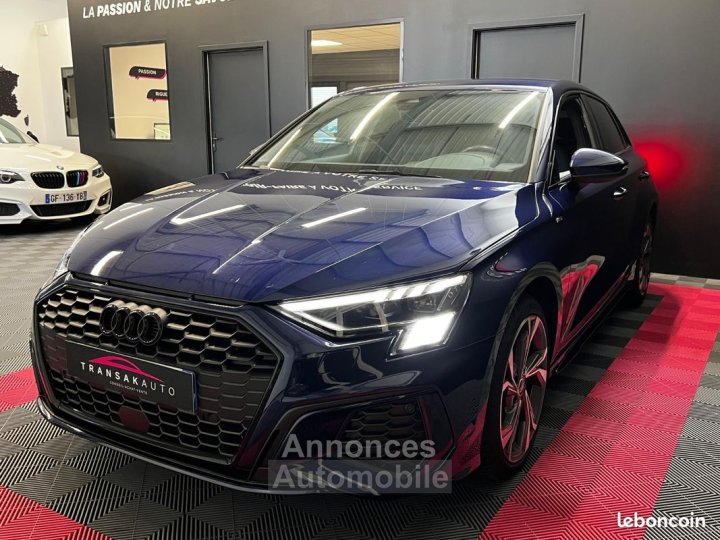 Audi A3 Sportback 35 TDI 150 S tronic 7 Line ORIGINE FRANCE VIRTUAL COCKPIT APPLE CARPLAY CAMERA DE RECUL - - 9