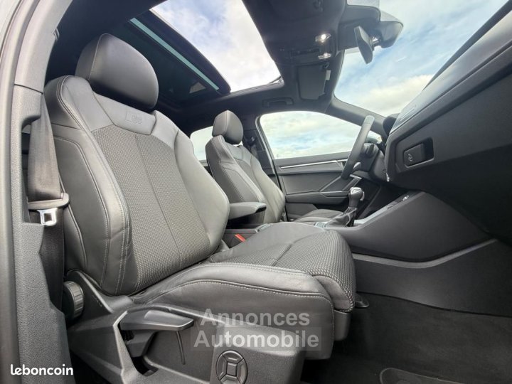 Audi Q3 20 35 TDI 150 ch S-LINE BVA TOIT OUVRANT CARPLAY ATTELAGE AMOV - 4