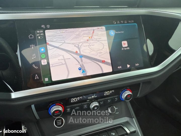 Audi Q3 20 35 TDI 150 ch S-LINE BVA TOIT OUVRANT CARPLAY ATTELAGE AMOV - 12