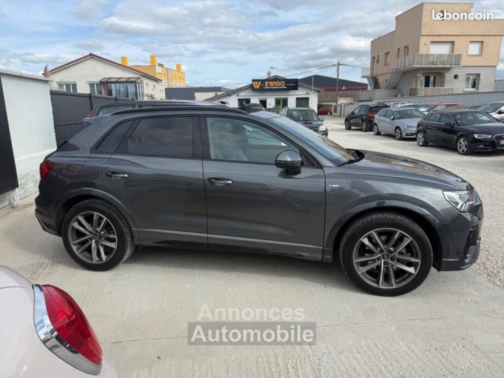 Audi Q3 20 35 TDI 150 ch S-LINE BVA TOIT OUVRANT CARPLAY ATTELAGE AMOV - 16