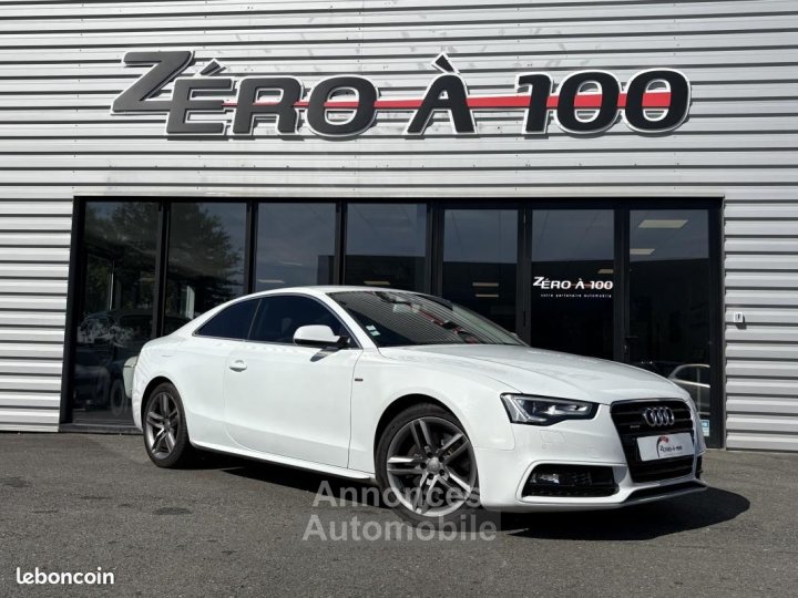 Audi A5 coupé 30L TFSI 272ch BVA QUATTRO ( RÉGULATEUR ADAPTATIF, CLÉ MAIN LIBRE, SIÈGE CHAUFFANT) - 1