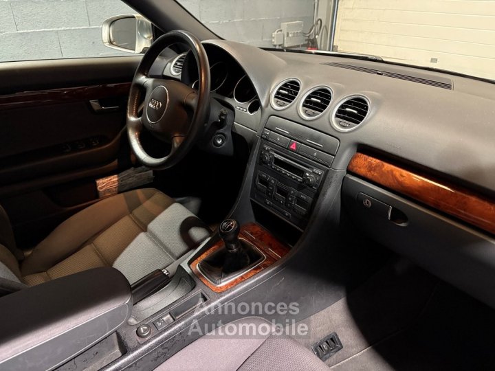 Audi A4 CABRIOLET 18T 163 cv bvm6 - 24