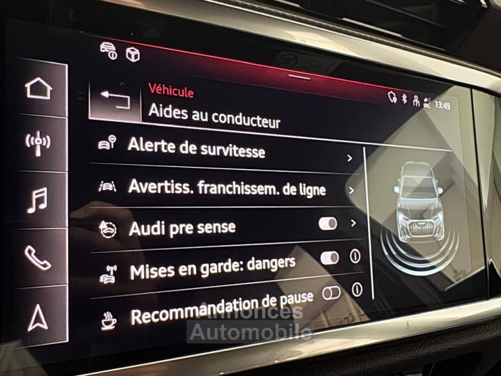 Audi Q3 Sportback 40 TFSI 190 ch S tronic 7 Quattro S line - 23
