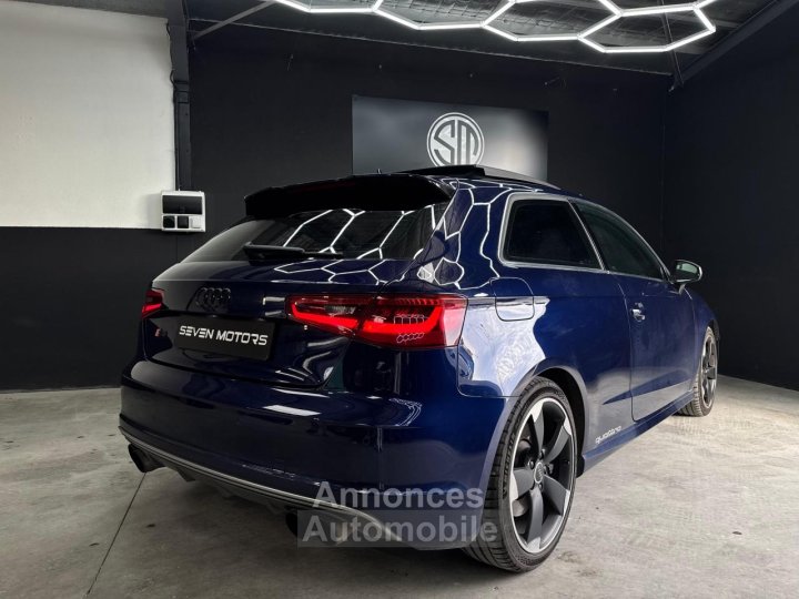 Audi S3 Quattro 20 TFSI 300 S-TRONIC Toit Ouvrant / Siéges chauffant / Ligne Miltek - 2