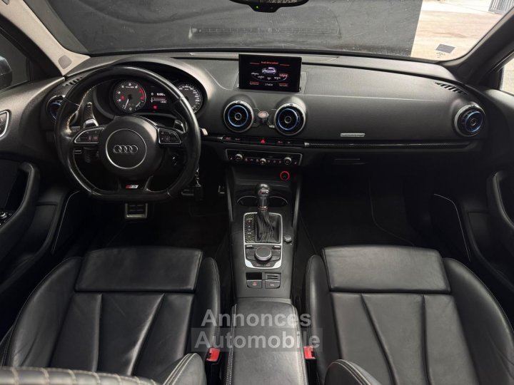 Audi S3 Quattro 20 TFSI 300 S-TRONIC Toit Ouvrant / Siéges chauffant / Ligne Miltek - 13
