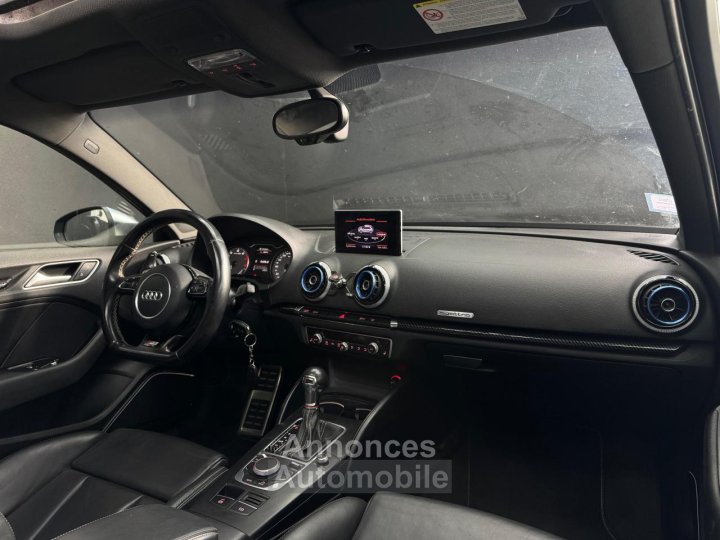 Audi S3 Quattro 20 TFSI 300 S-TRONIC Toit Ouvrant / Siéges chauffant / Ligne Miltek - 14
