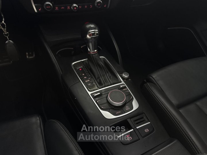 Audi S3 Quattro 20 TFSI 300 S-TRONIC Toit Ouvrant / Siéges chauffant / Ligne Miltek - 16