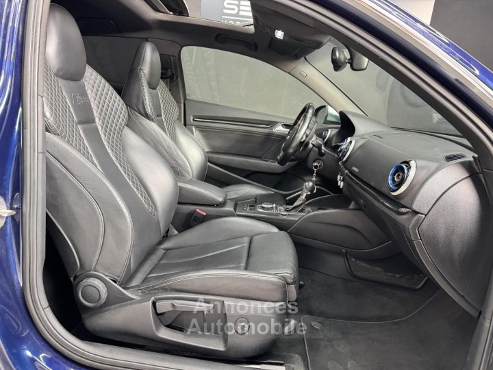 Audi S3 Quattro 20 TFSI 300 S-TRONIC Toit Ouvrant / Siéges chauffant / Ligne Miltek - 18