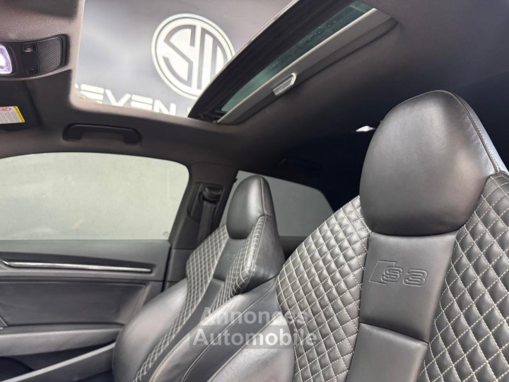 Audi S3 Quattro 20 TFSI 300 S-TRONIC Toit Ouvrant / Siéges chauffant / Ligne Miltek - 20