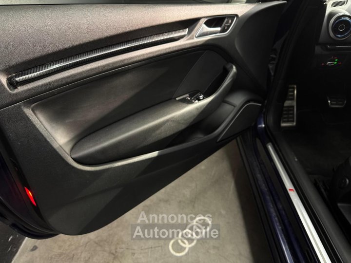 Audi S3 Quattro 20 TFSI 300 S-TRONIC Toit Ouvrant / Siéges chauffant / Ligne Miltek - 23